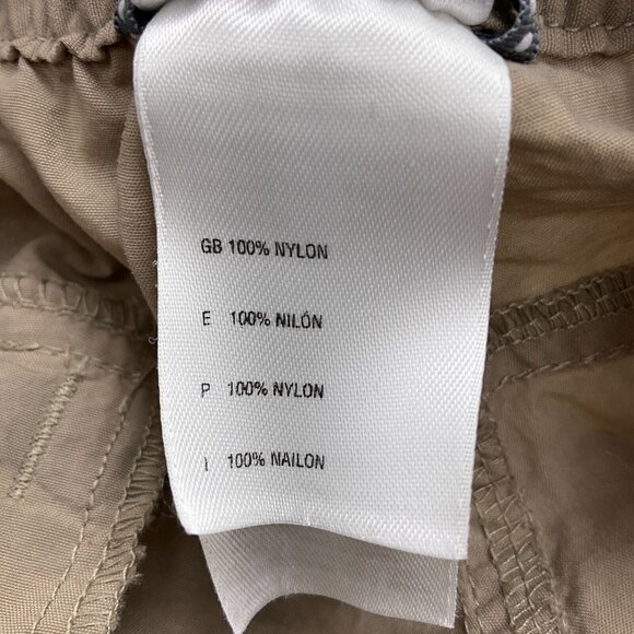 North Face Pants Men Large 34W x 32L‎ Tan Convertible Shorts Cargo Hike Nylon - Picture 5 of 14